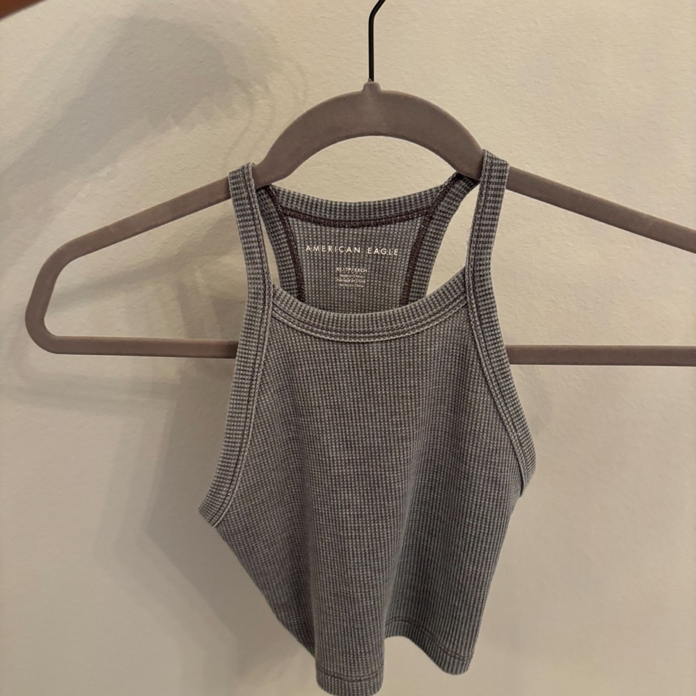 American Eagle Cropped Shirt